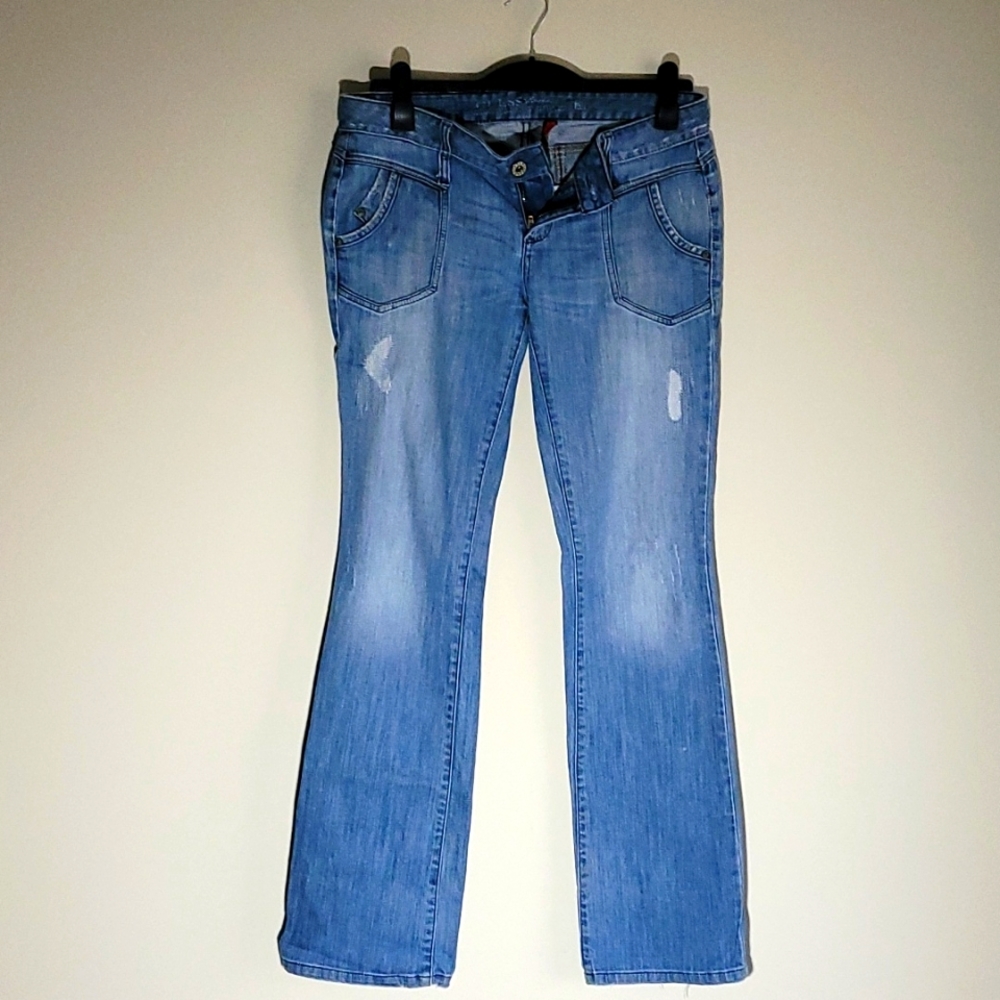 Guess Vintage Daredevil Boot Cut Jeans Size 29